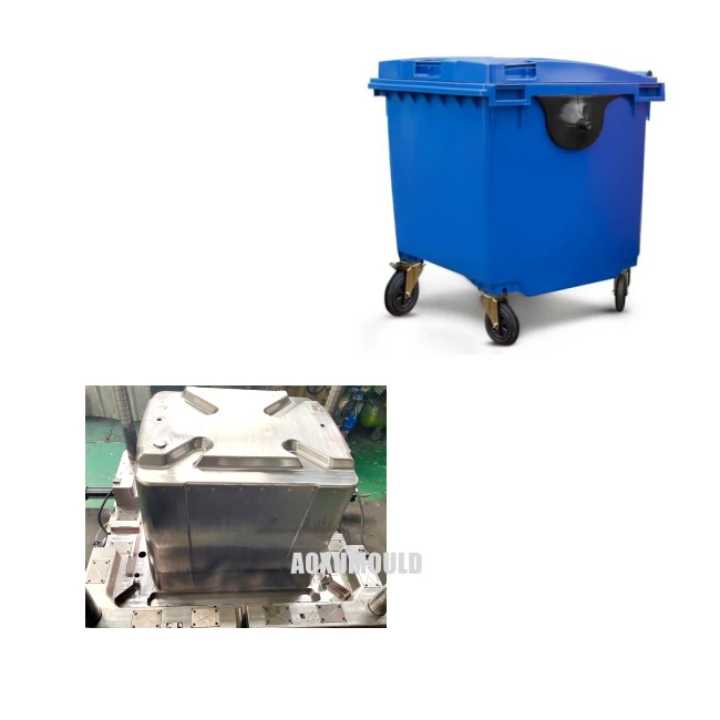 1100L Waste Container Mould